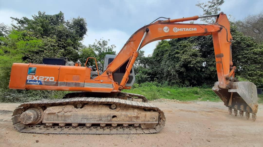 Hitachi EX270 excavator - Ooi Bah Seng & Sons - R10
